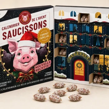 Calendrier de l'avent saucisson XXL 2026