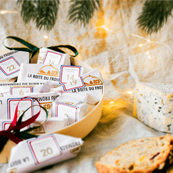 Calendrier de l'avent fromage MOF