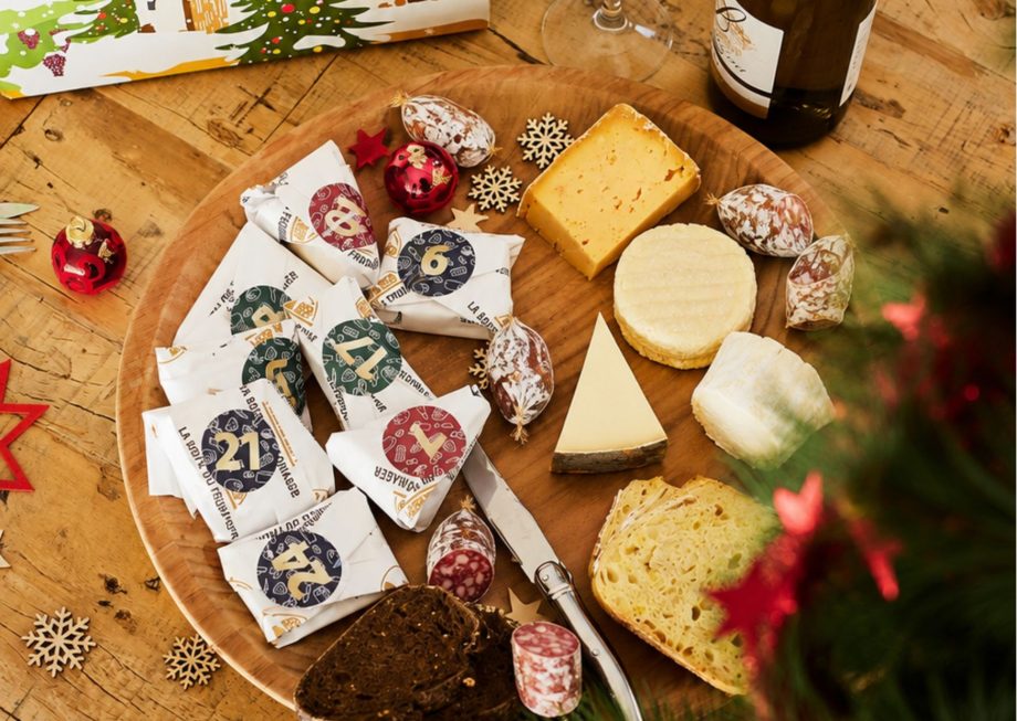 Calendrier avent fromage saucisson La Belle Fromagerie