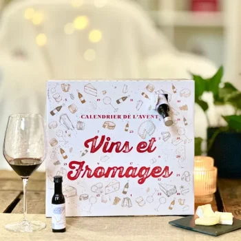 Calendrier de l'avent vin et fromage 2026
